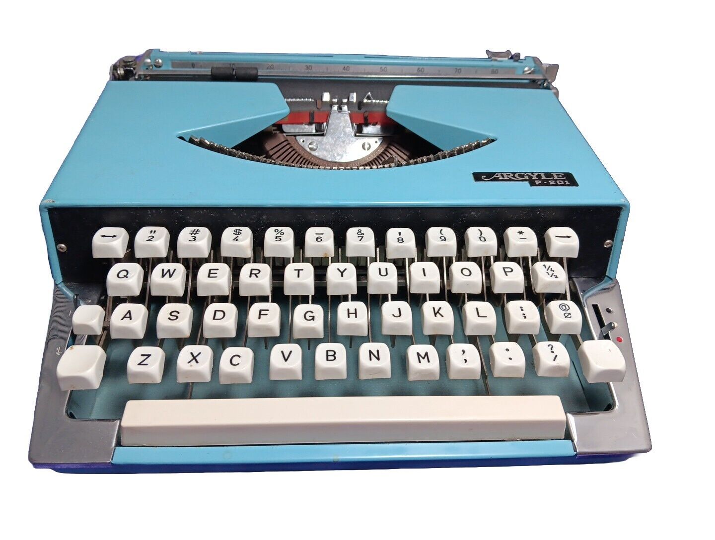 Japanese Argyle Typewriter Nippo Machine Co. Yokohama. Stunning With Orig. CASE