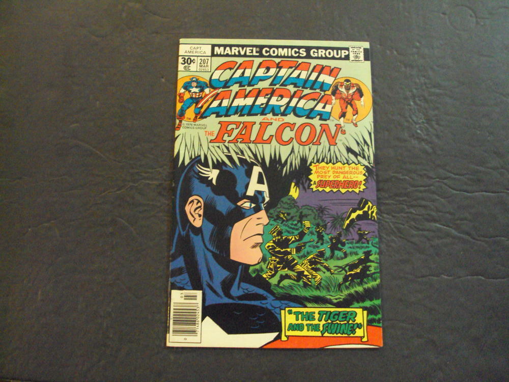 Captain America #207 Mar 1977 Bronze Age Marvel Comics              ID:48014