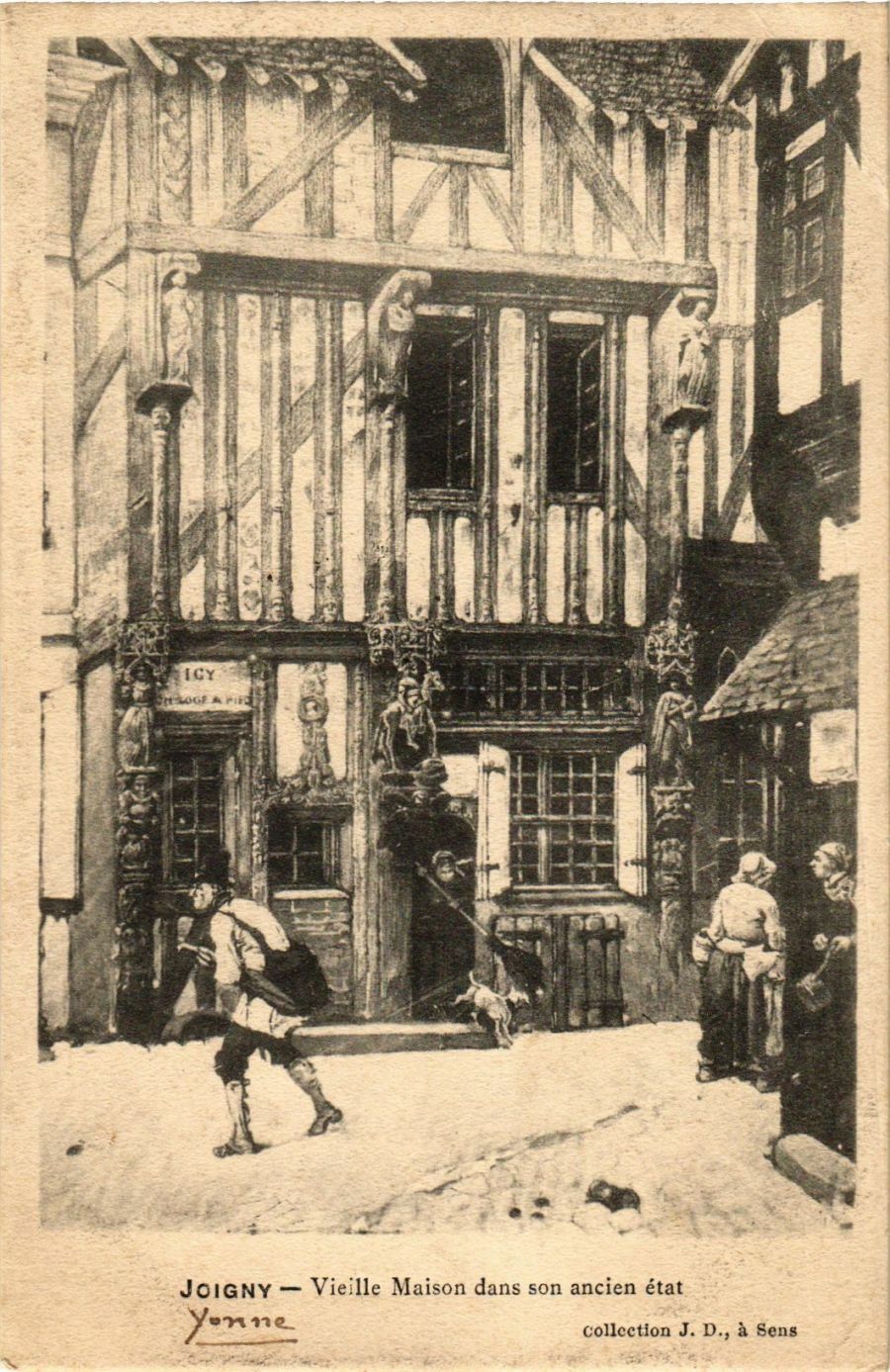 CPA Joigny - Old House in its old state FRANCE (960693)