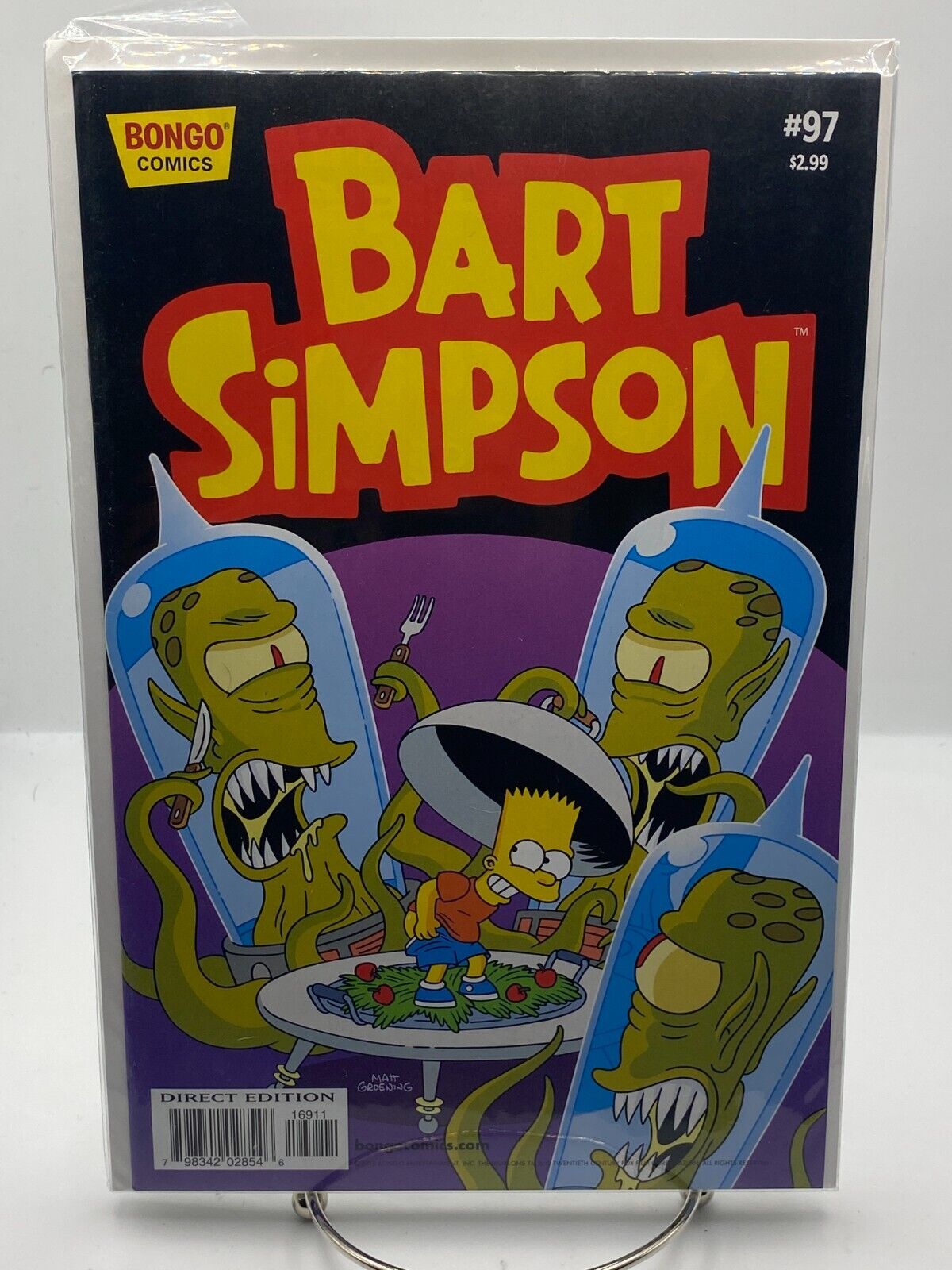 BART SIMPSON #97 BONGO COMICS BOOK MATT GROENING 2015 NEW BAG/BOARD COMBINE SHIP