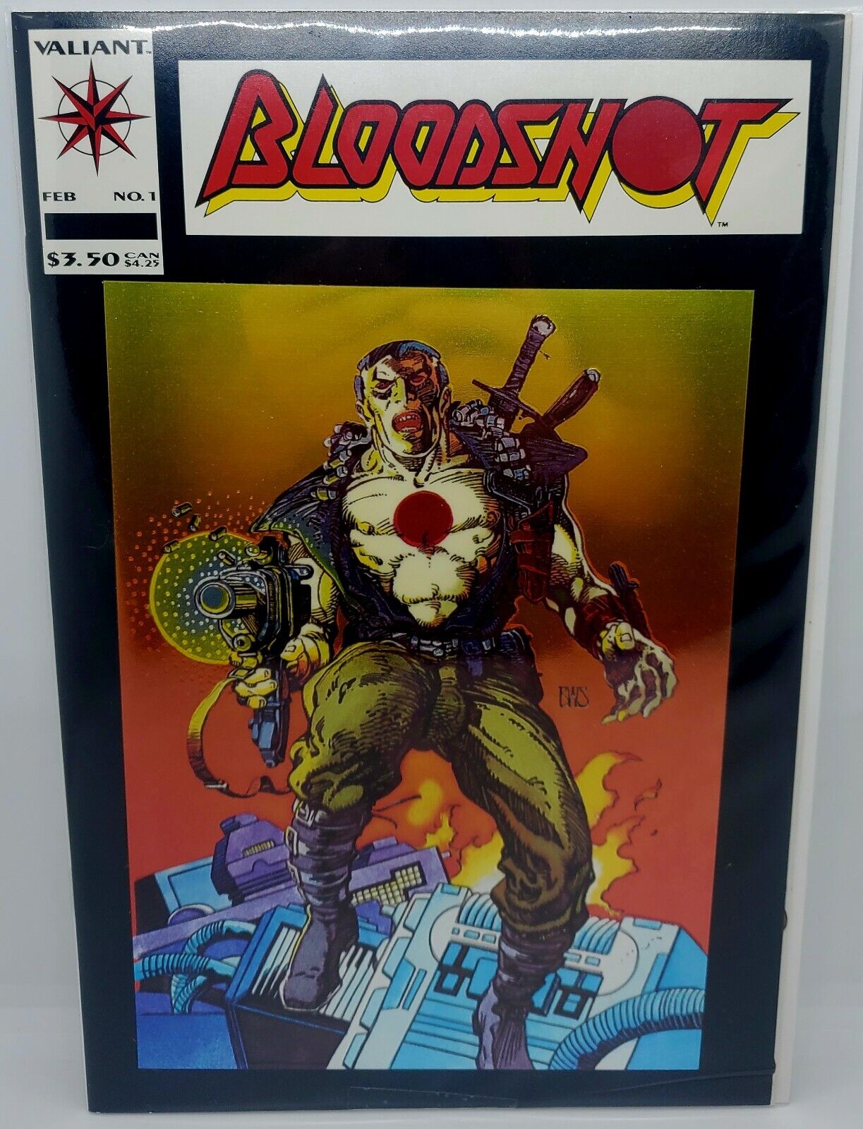 Vintage Bloodshot #1 (Valiant, 1993) 1st Edition 1st Series 1st Print Mint 🔥