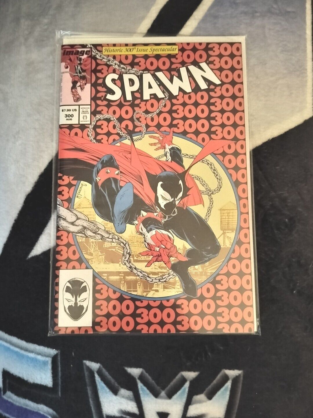 Spawn 300 Todd Mcfarlane ASM Spiderman Homage Variant Image Comics 
