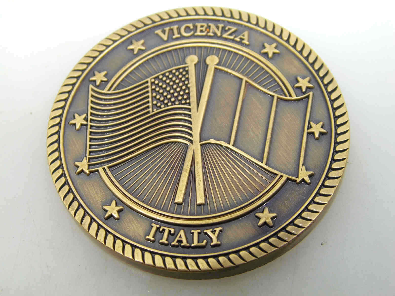 VICENZA ITALY CHALLENGE COIN