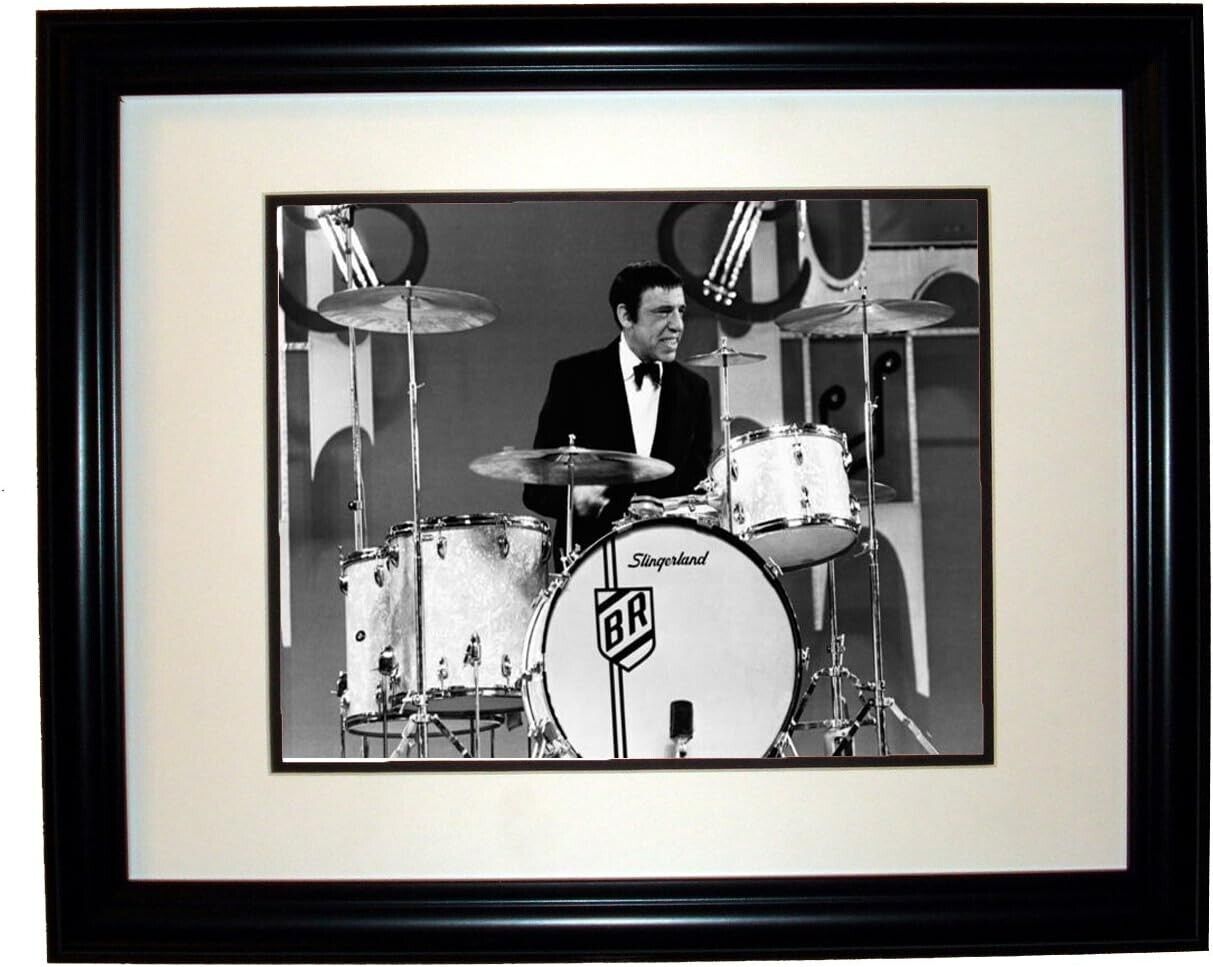 Buddy Rich 8x10 Photo in 11x14 Matted Black Frame #23
