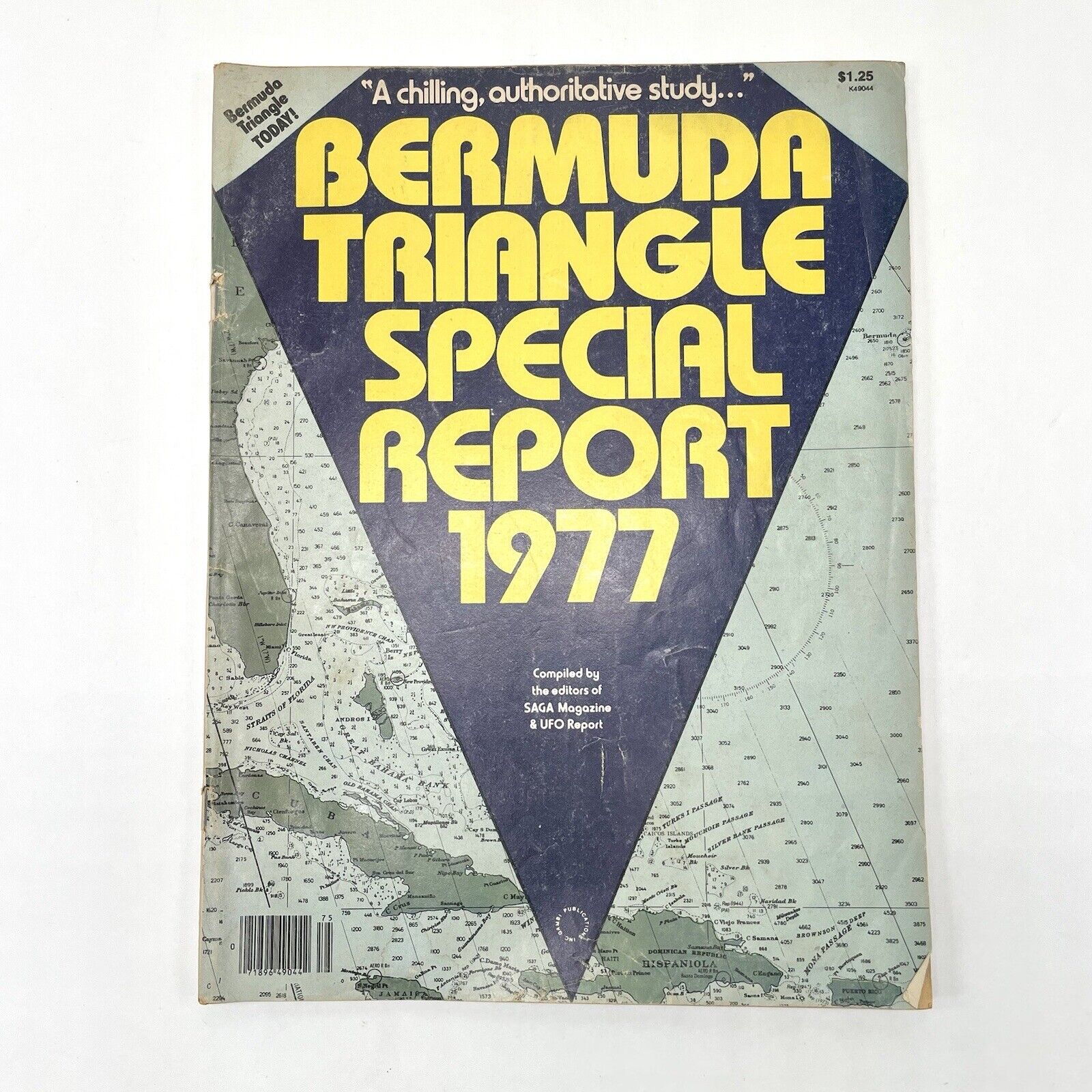 SAGA MAGAZINE & UFO REPORT BERMUDA TRIANGLE SPECIAL REPORT 1977 Vintage Mystery