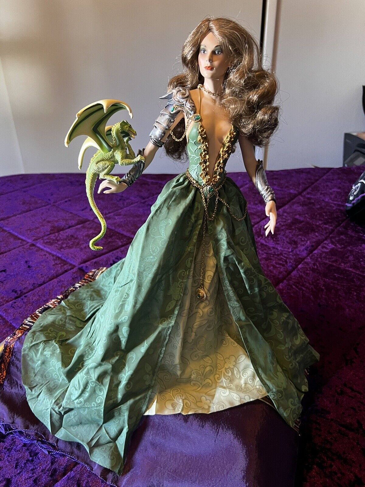 The Ashton Drake Galleries Collectors Doll - Emerald Enticement