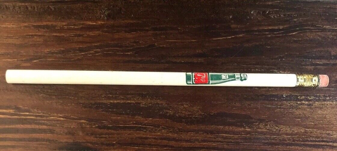 Seven-Up 7up Pencil Brooklyn Bottle Co. Advertising Unused Vintage 7-Up Seven Up
