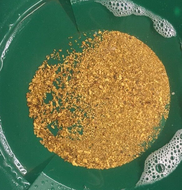 10 LB GOLD PAYDIRT Unsearched and GUARANTEED GOLD Added Panning Flake Nugget