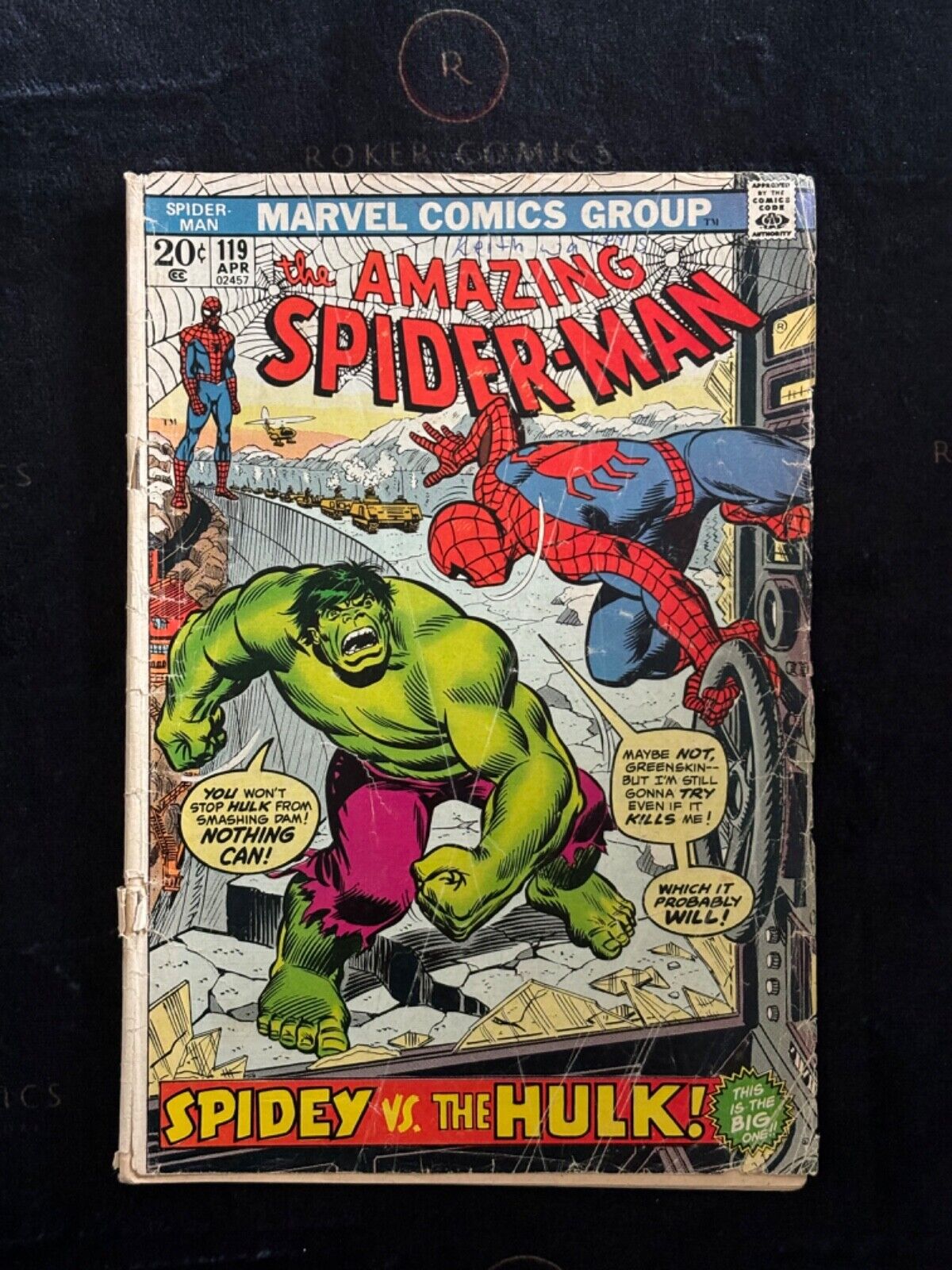 Rare 1973 The Amazing Spider-Man #119