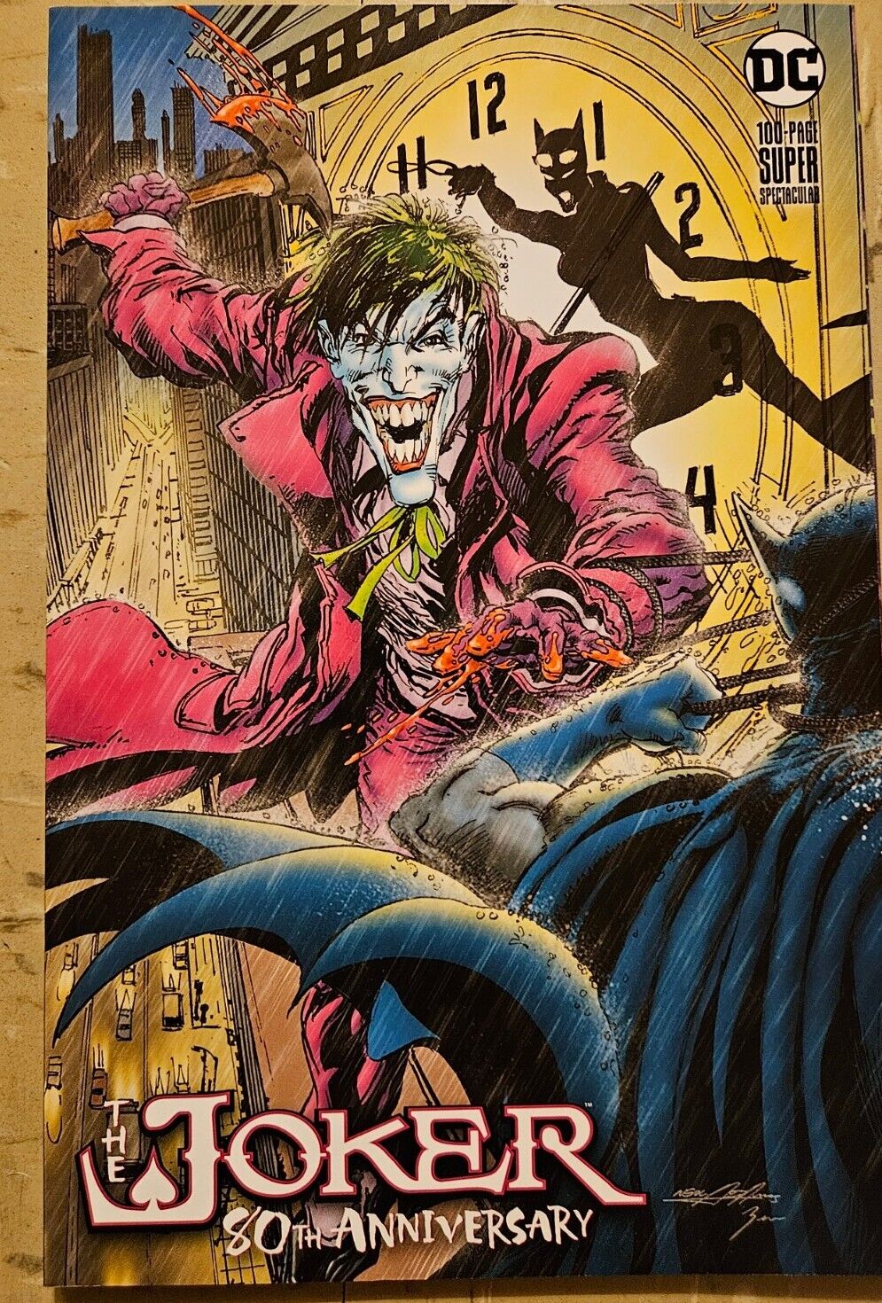 Joker 80th anniversary 100 page Neal Adams New