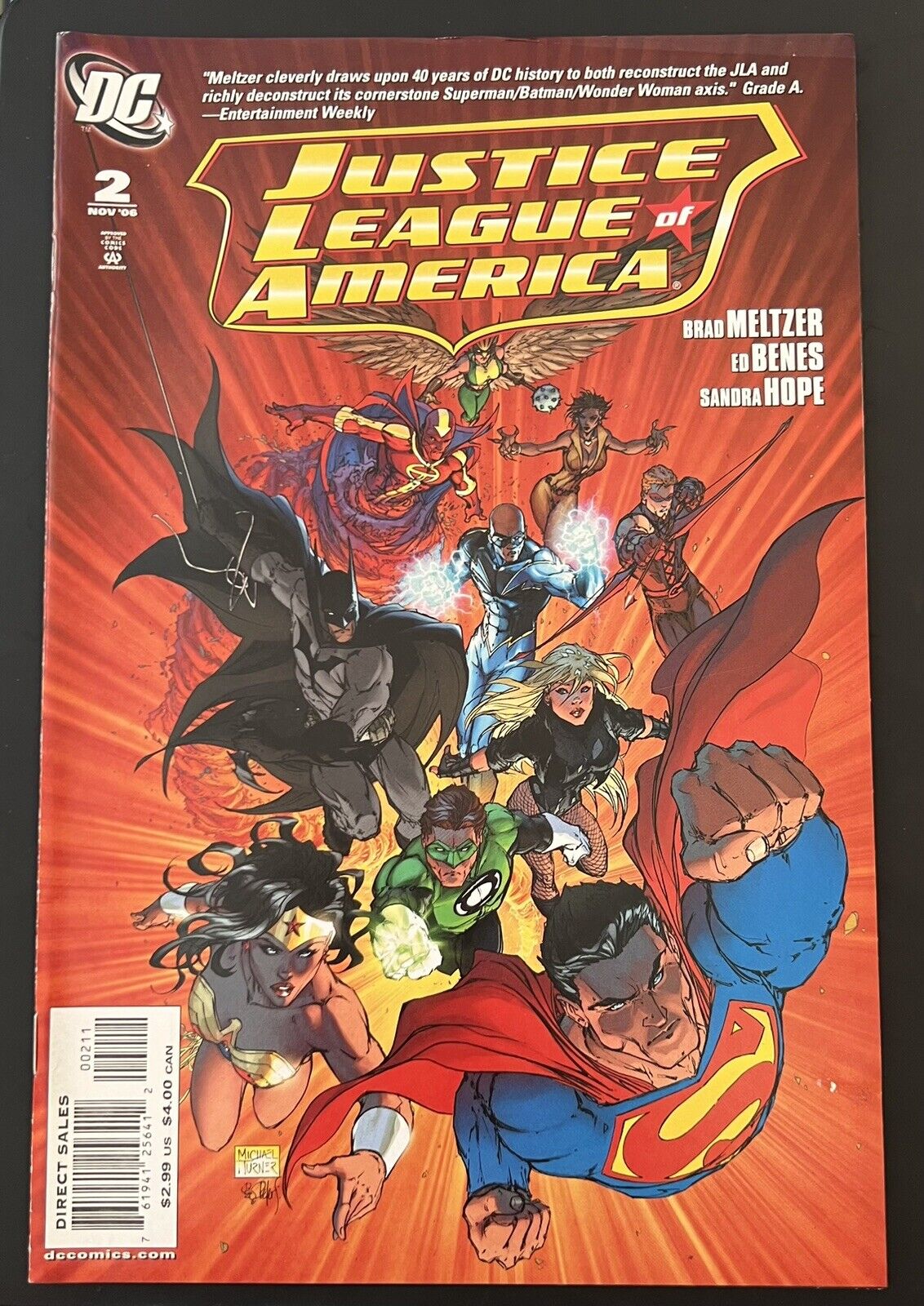 Comic Books Justice League America #2 (Nov 2006)