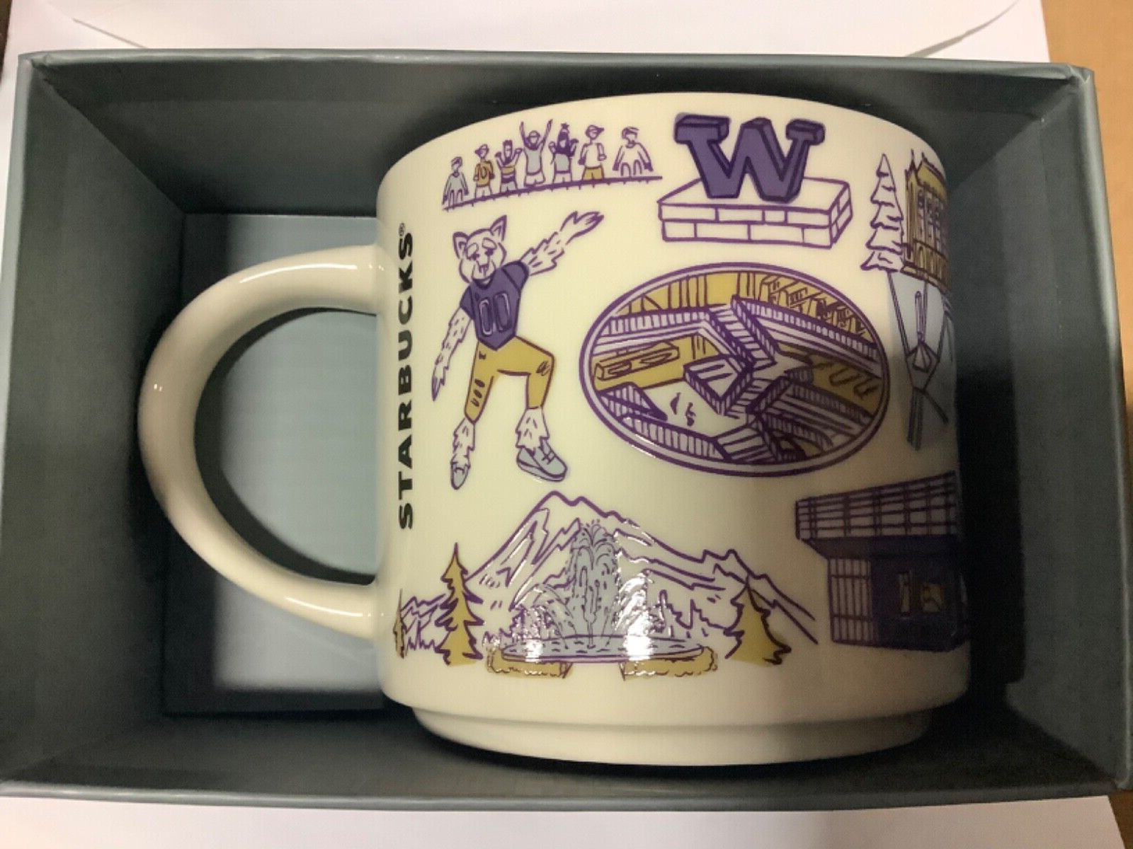 Starbucks Been There Series Campus Collection University of Washinton Mug