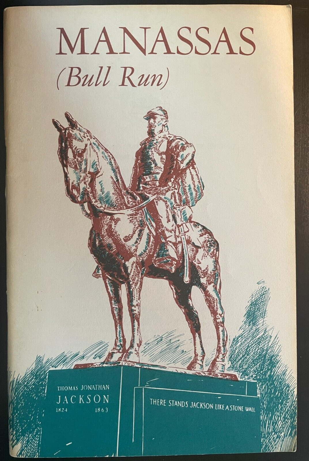Vintage Book 1961 Civil War - Manassas (Bull Run) Battlefield Handbook