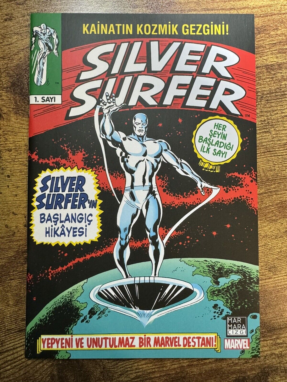 SILVER SURFER #1 RARE TURKISH COMIC EDITION MARVEL 1ST SOLO SERIES WATCHERS
