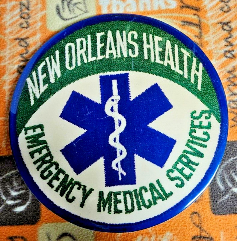 New Orleans Health Emergency Medical Services Wall Plaque