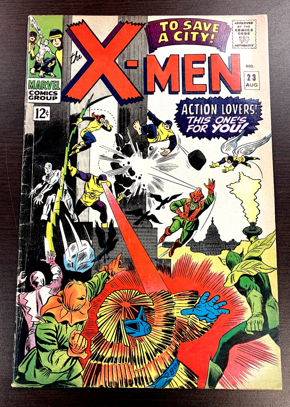 UNCANNY X-MEN #23 Marvel Comics SILVER AGE CLASSIC 1966