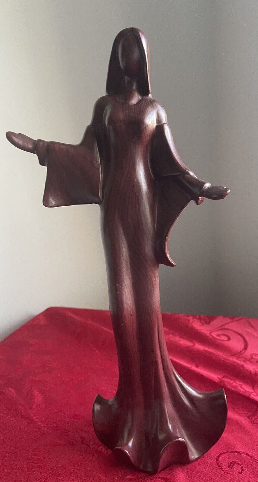 Vintage MCM Virgin Mary Madonna Statue 11.5” 