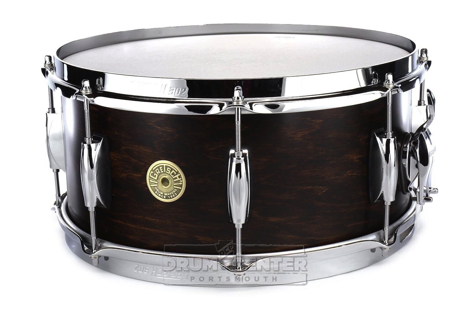 Gretsch Broadkaster Snare Drum 14x6.5 8-Lug Satin Antique Maple