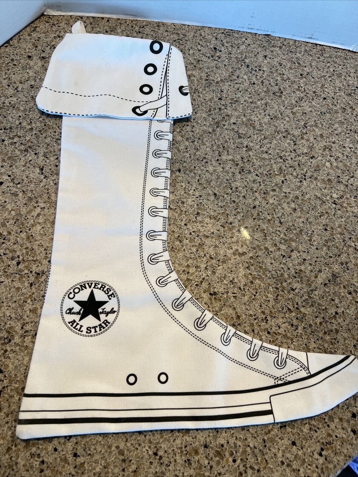 CONVERSE ALL STAR WHITE HIGH TOP Christmas Stocking