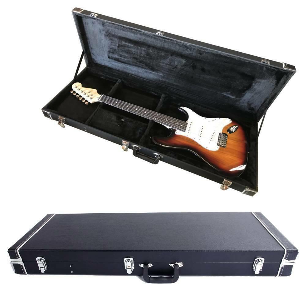 Glarry Hard Case Wooden Hard-Shell for GST GTL 170 SG Electric Guitar With Lock