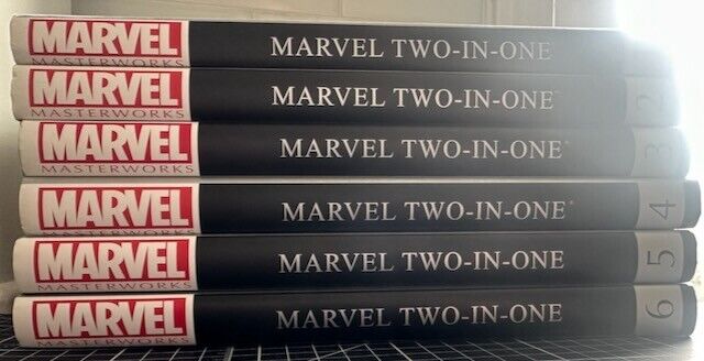 Marvel Masterworks Two-In-One Vol 1-6 Complete Set Hardcover True 1St Print