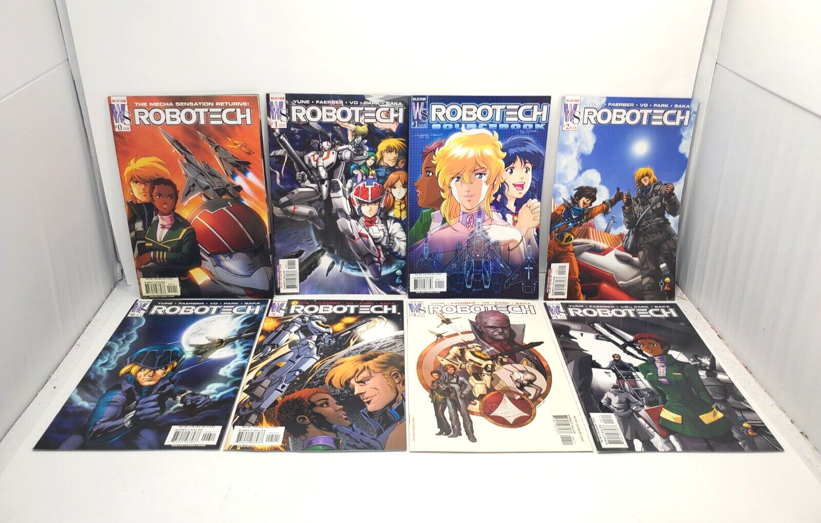 ROBOTECH Comic Lot of 8 Issues 0, 1, 2, 3, 4, 5, 6 (2002 Series) DC WILDSTORM