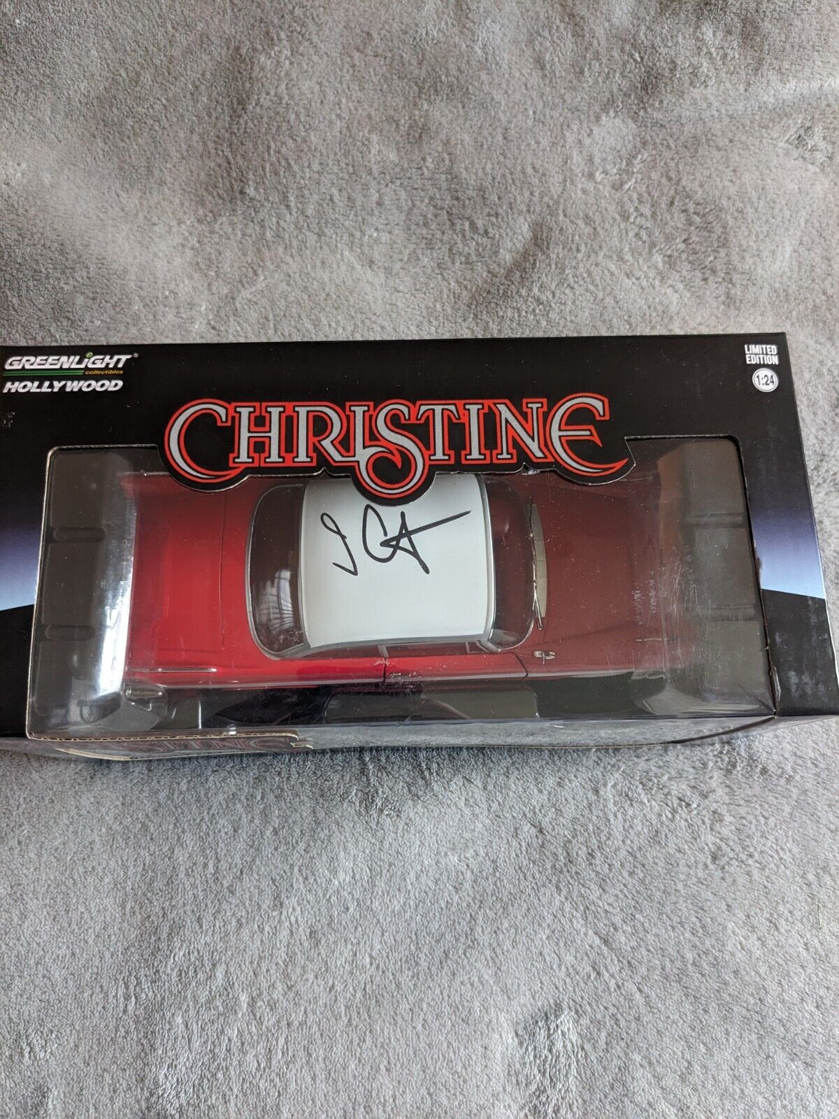 John Carpenter Signed Diecast Car 1:24 Christine COA | Steel City Comic Con 