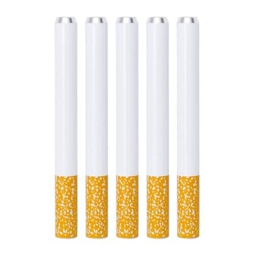 5 Pack 3” One Hitter Pipe Aluminum Bat Tobacco Smoking Dugout Accessories - USA