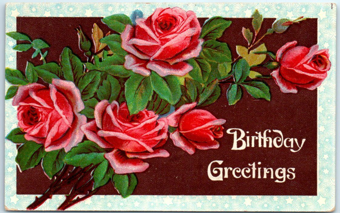 Postcard - Birthday Greetings