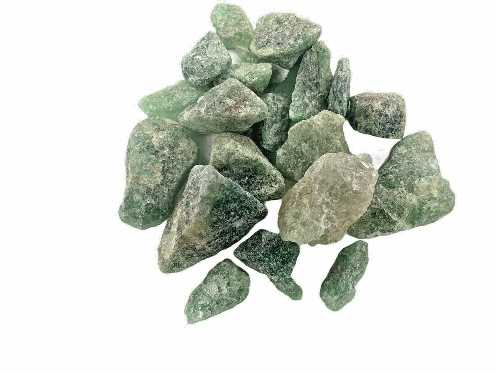 One Emerald Green Tanzurine Rough Stone 35-50mm High Vibration Healing Crystal