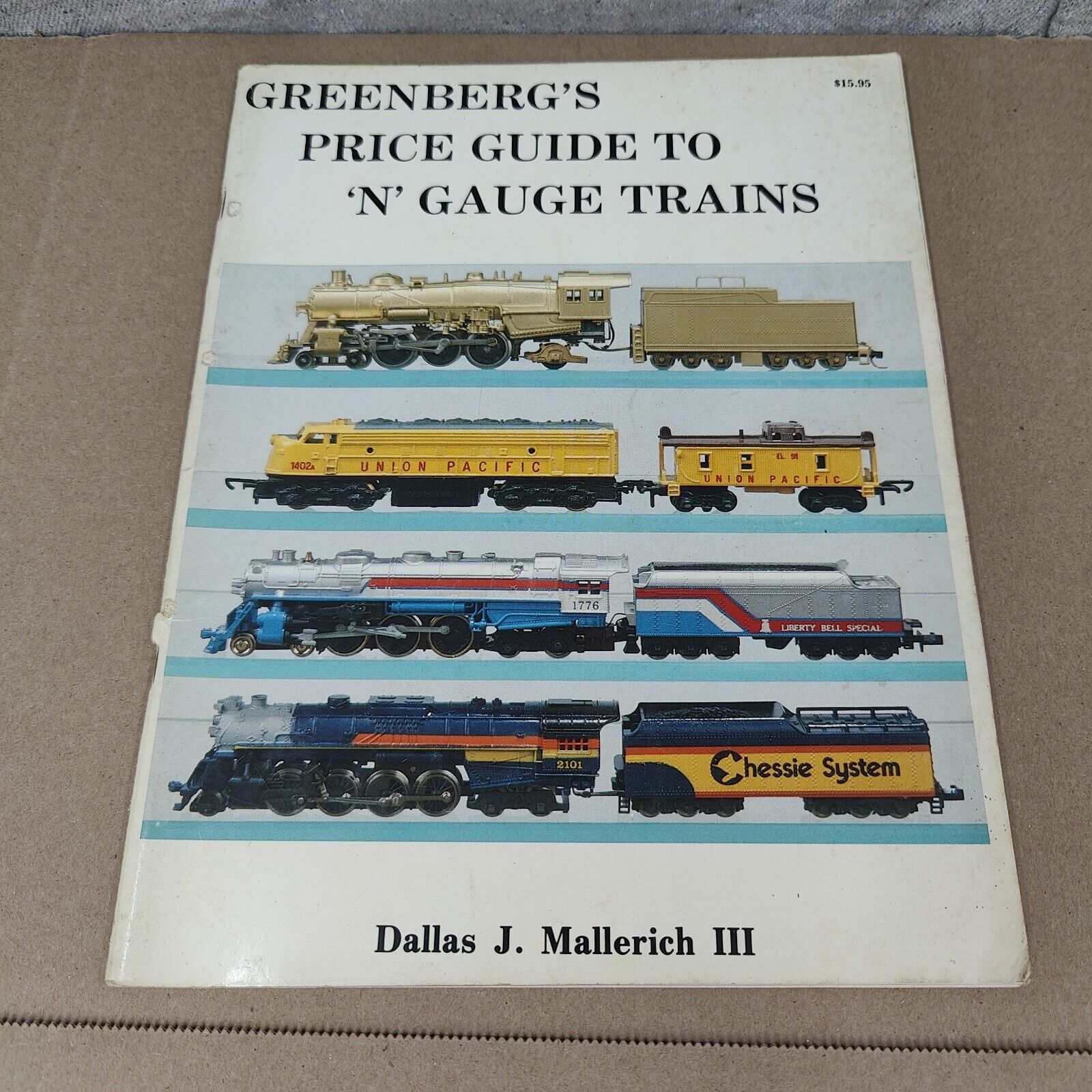 Greenberg\'s Price Guide To Engage Trains By Dallas J Mallerick III First Edition