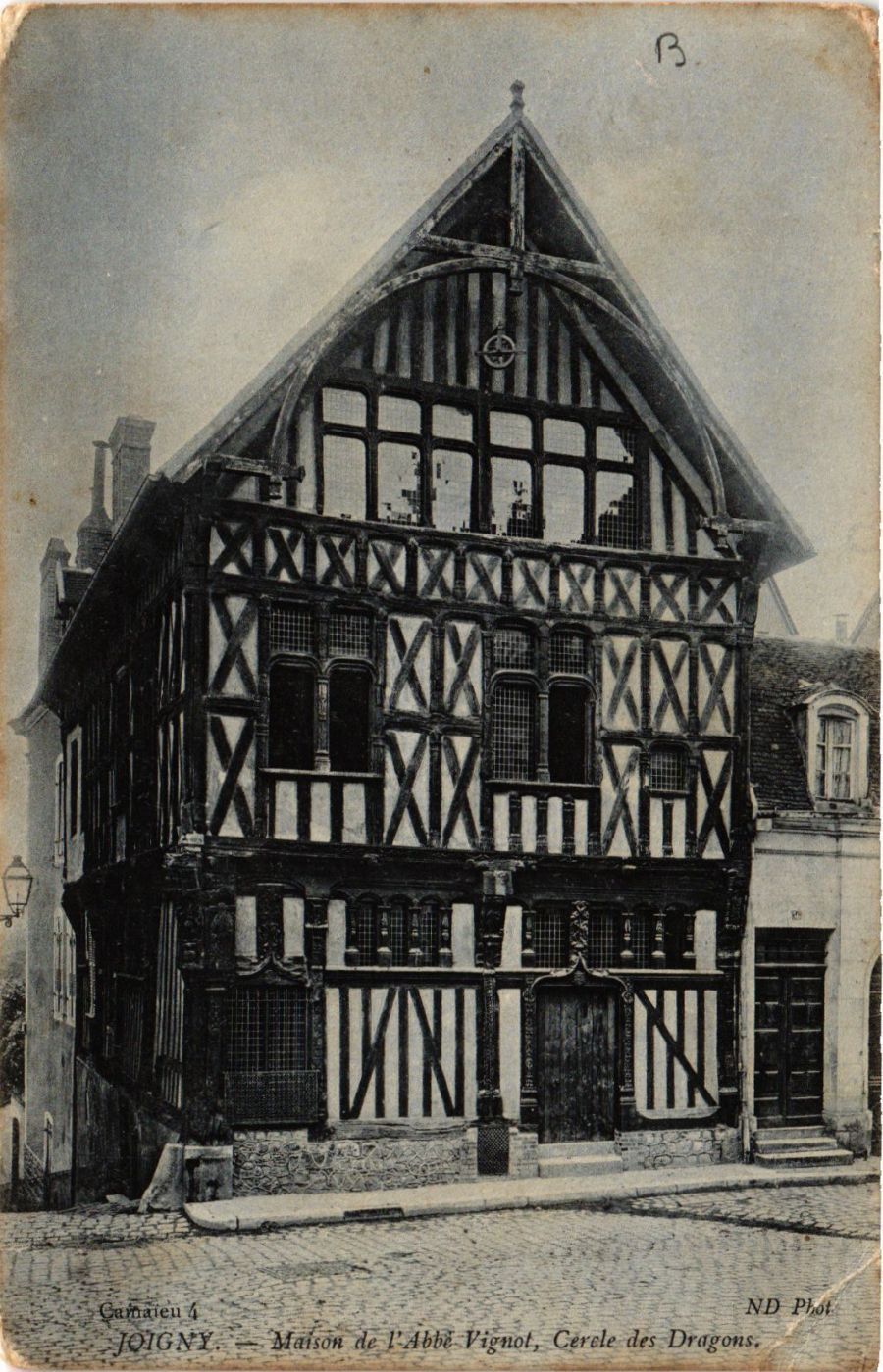 CPA JOINY - House of Abbé Vignot Cerole des Dragons (657261)