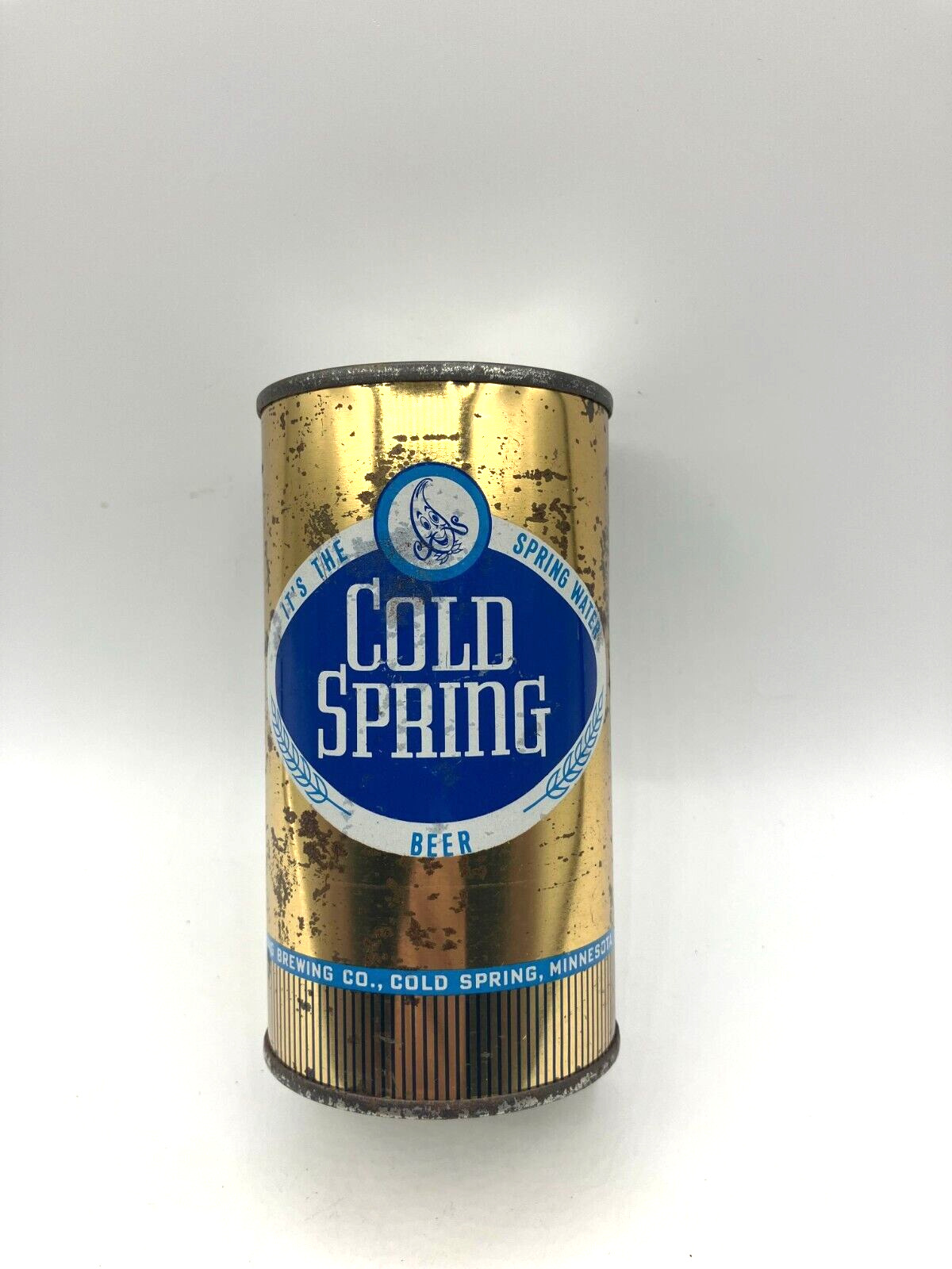 Old 12oz COLD SPRING Beer Flat Top Beer Can Cold Spring Brewing Minnesota