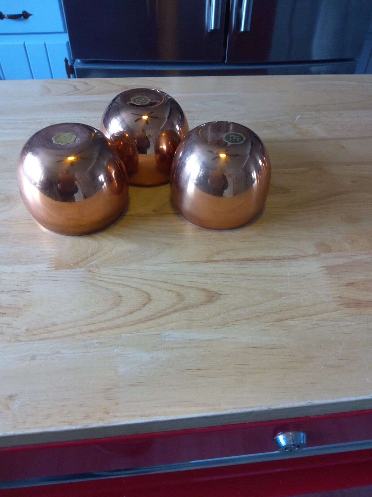 Coppercraft Guild Roly Poly Cups Set Of 9 (Succulent Pots?)