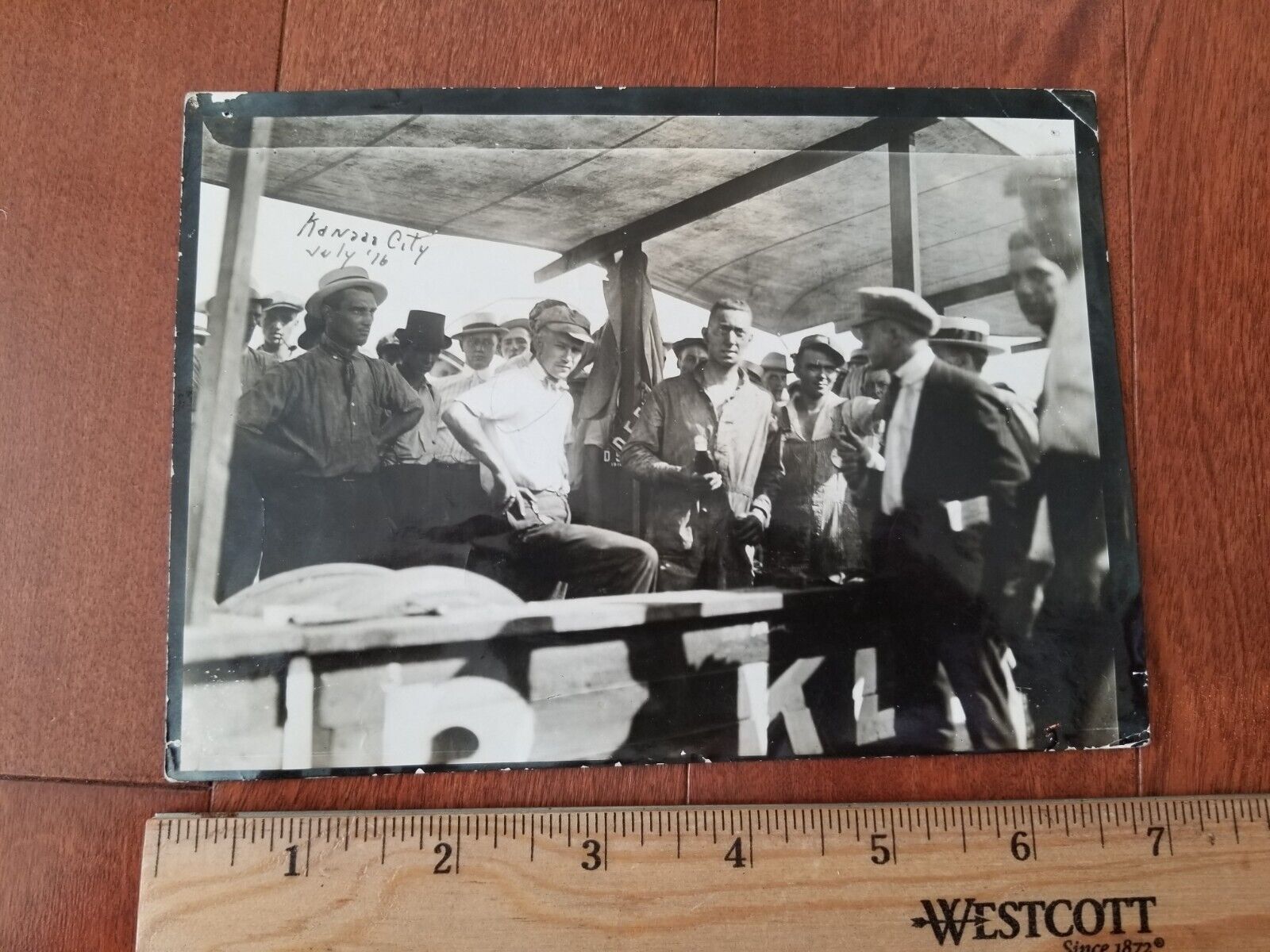 1916 Kansas City Auto Race Photograph