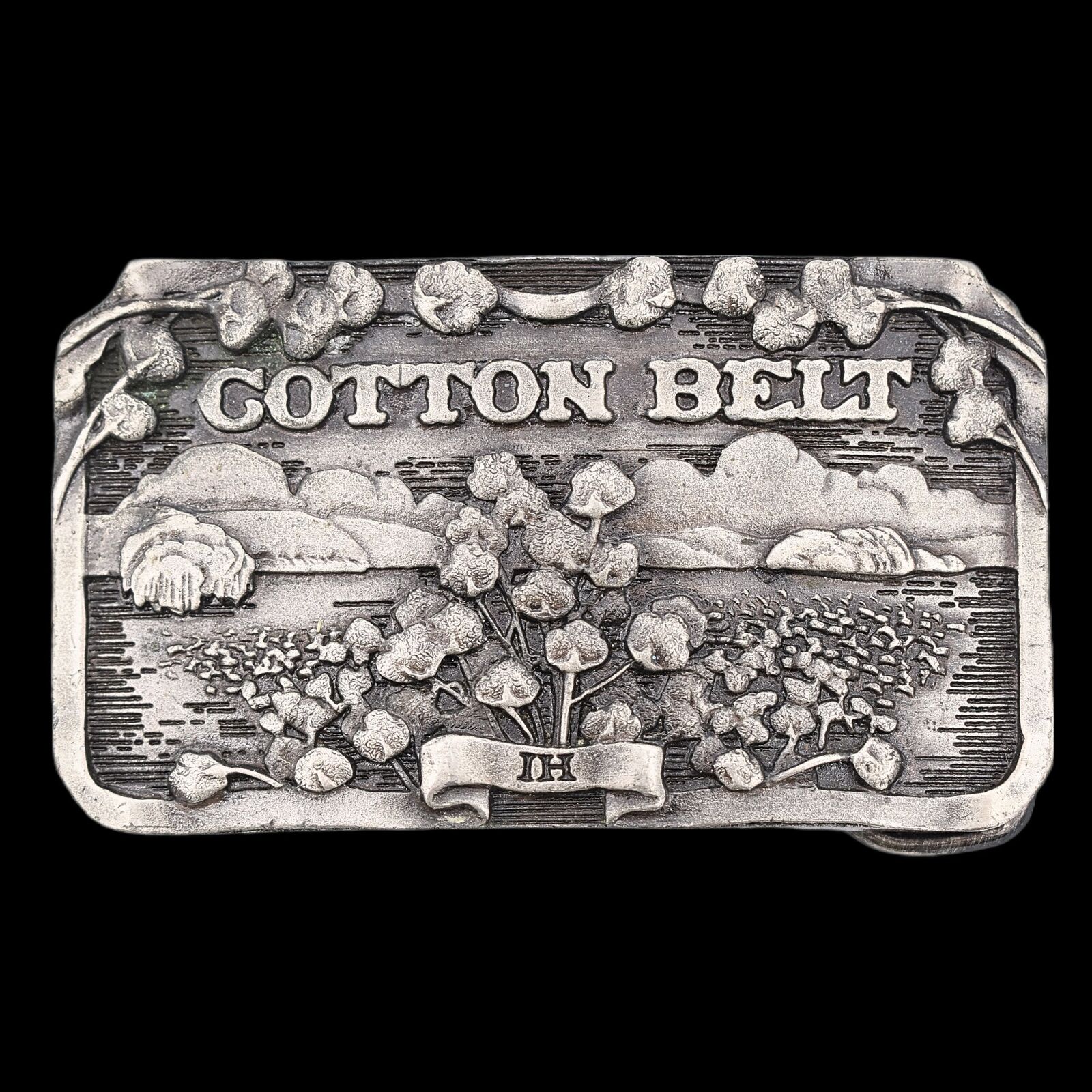 Cotton Belt Case IH International Harvester 1970s Vintage Belt Buckle