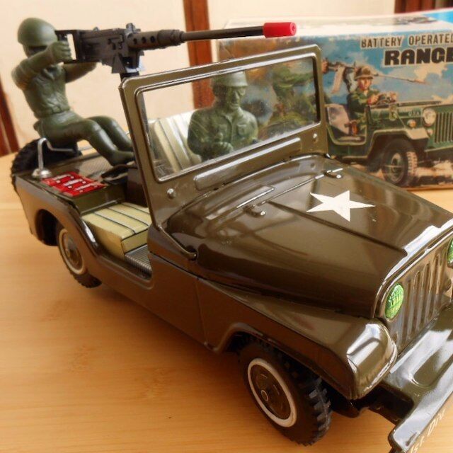 Hard to get Nomura Toy Ranger Jeep 1950s