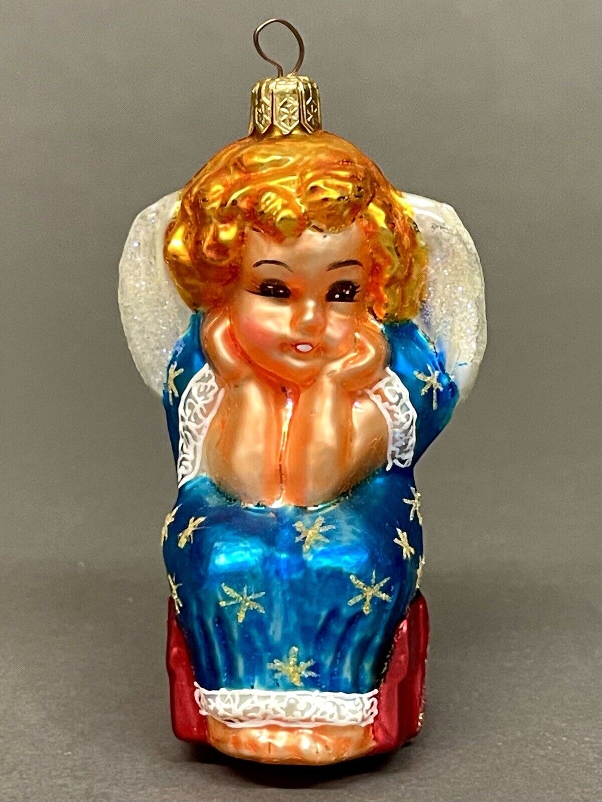 Stunning Vintage 1997 Lil Miss Angel By Christopher Radko Christmas Ornaments
