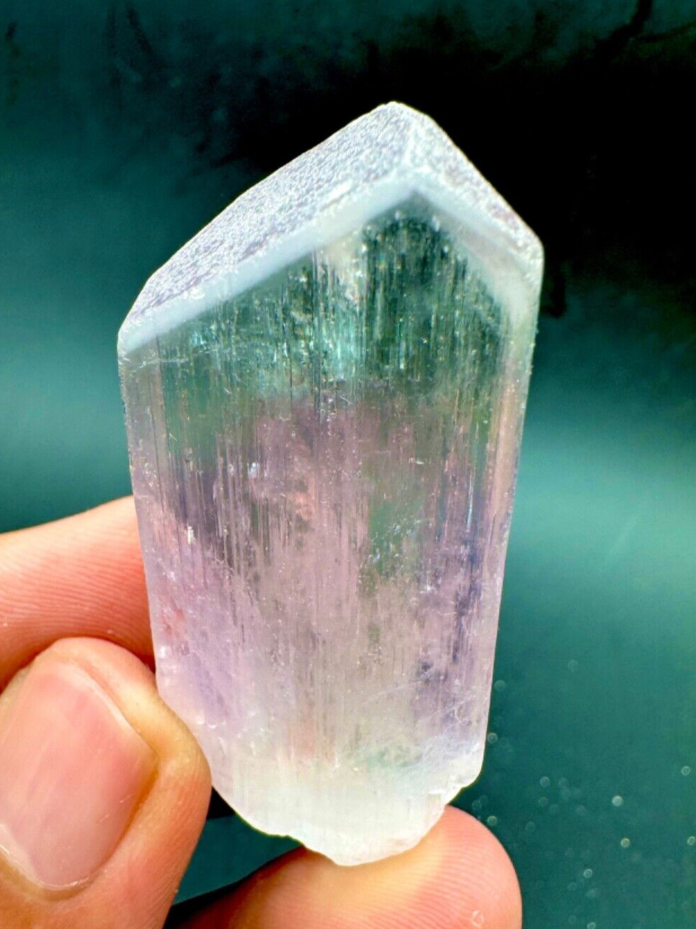 Purple Kunzite Crystal  @ Mineral Specimens