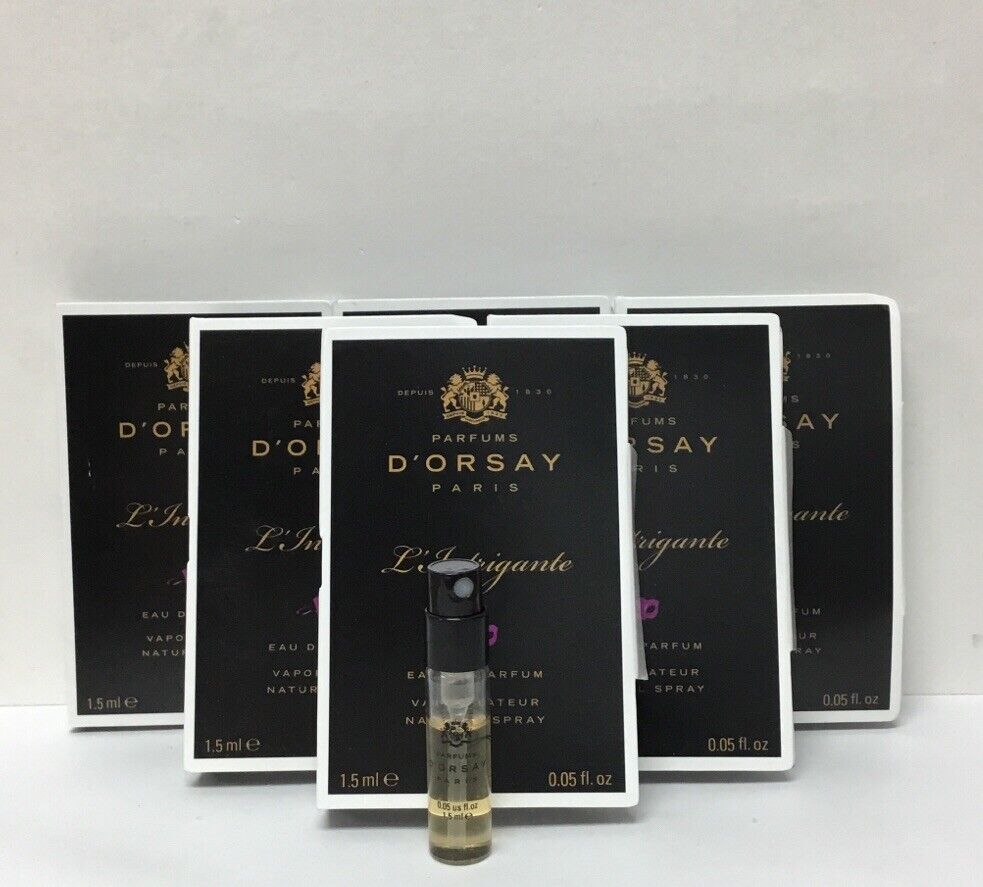 Parfums D’Orsay Paris L’ Intrigante 1.5mL EDP( Lot Of 6 )