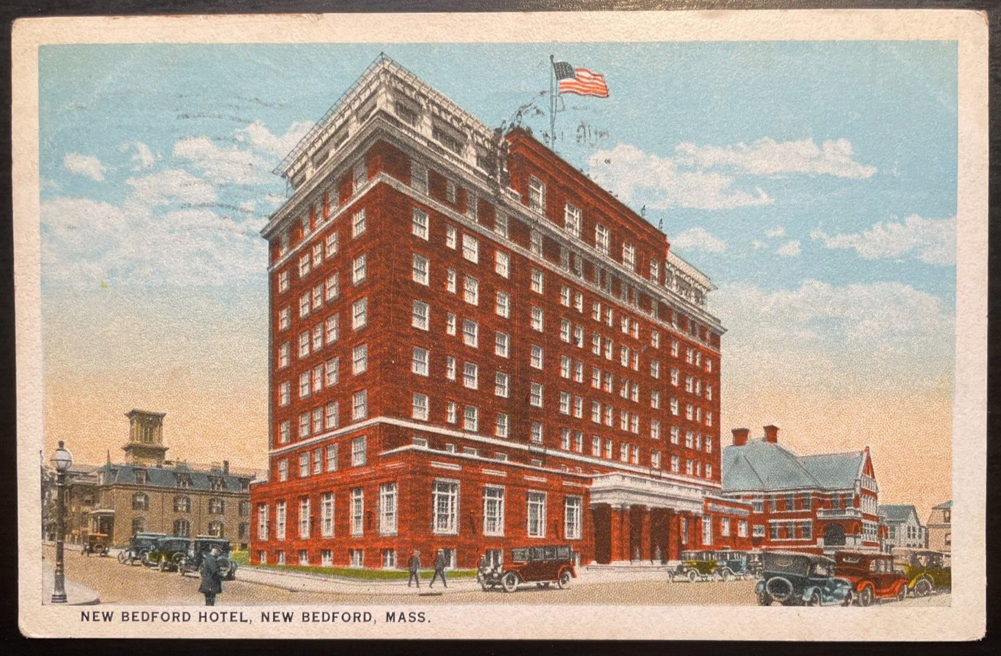 Vintage Postcard 1924 New Bedford Hotel, New Bedford, Massachusetts (MA)