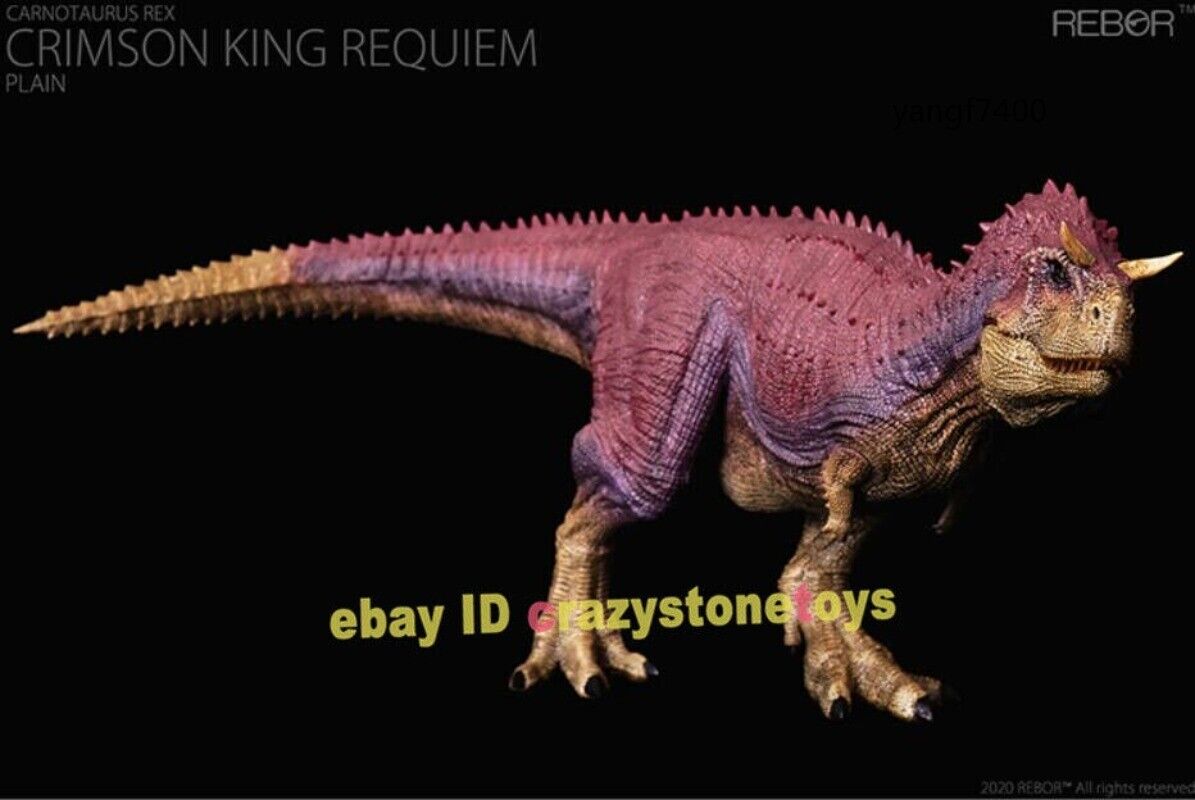 REBOR Carnotaurus CRIMSON KING REQUIEM PLAIN Dinosaur Display Statue Model Gift
