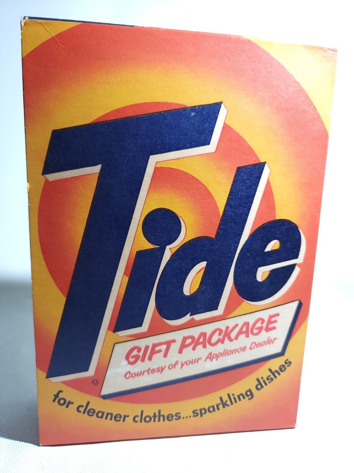Tide Laundry Detergent Vintage 1950s Unopened Soap Procter & Gamble USA Made