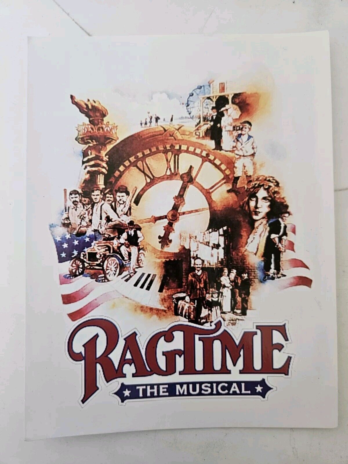 Ragtime The Musical Postcard