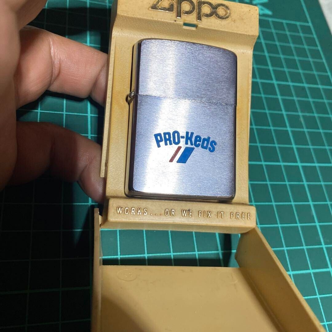Zippo vintage pro-keds oil lighter