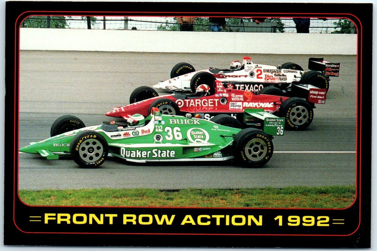Postcard - Front Row Action 1992