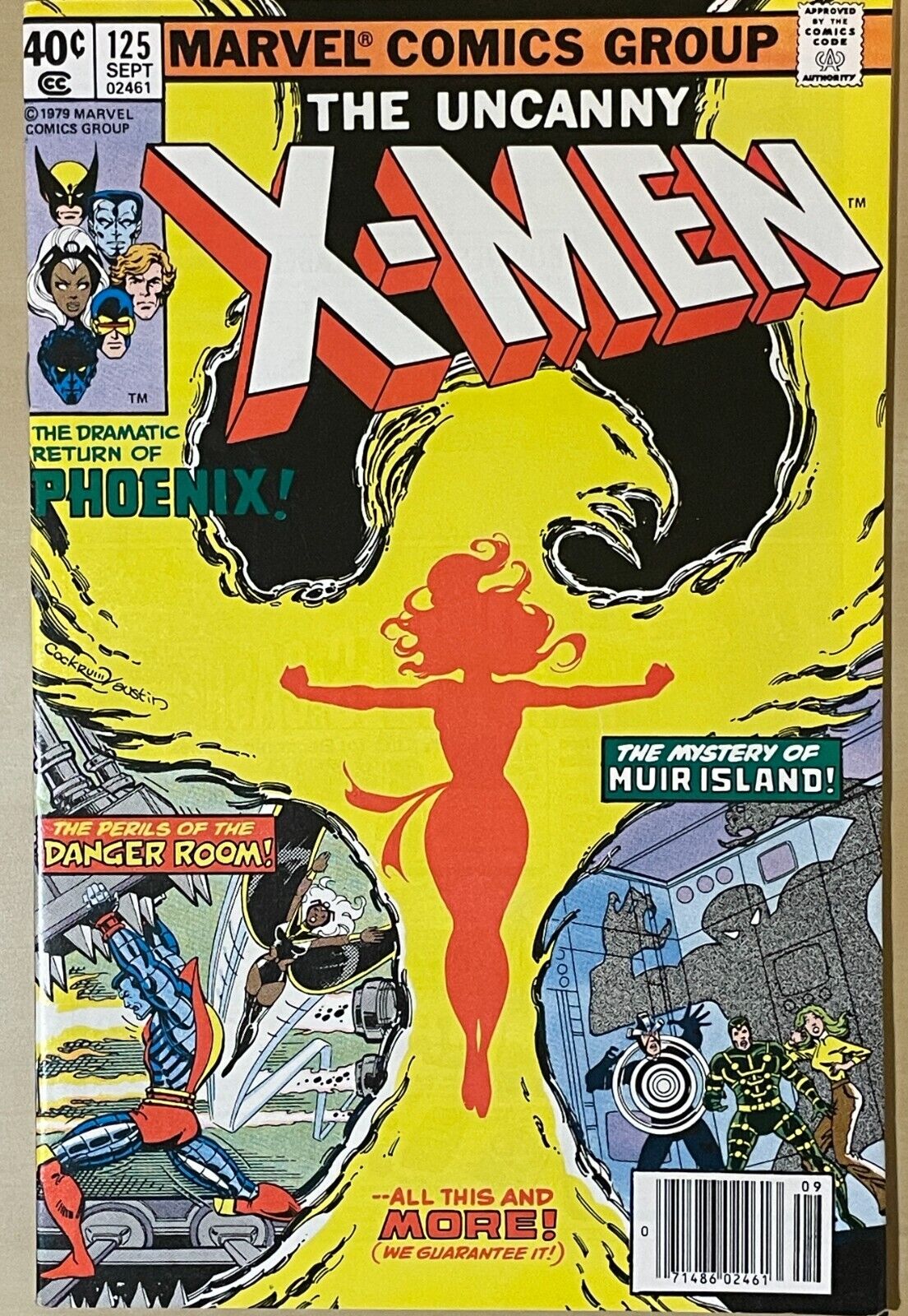 X-Men #125 (1979) VF-/VF 1st Cameo Appearance Of Proteus Newsstand Marvel Comics