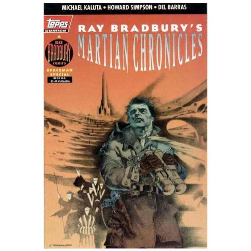 Ray Bradbury's Martian Chronicles #1 Topps comics VF+ Full description below [j.