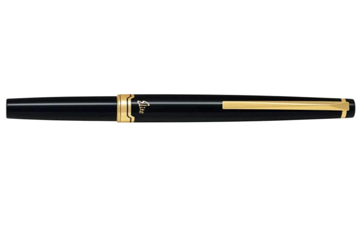 Pilot Elite 95S Fountain Pen FES-1MM-B-M Black 14K Gold Nib Medium Japan