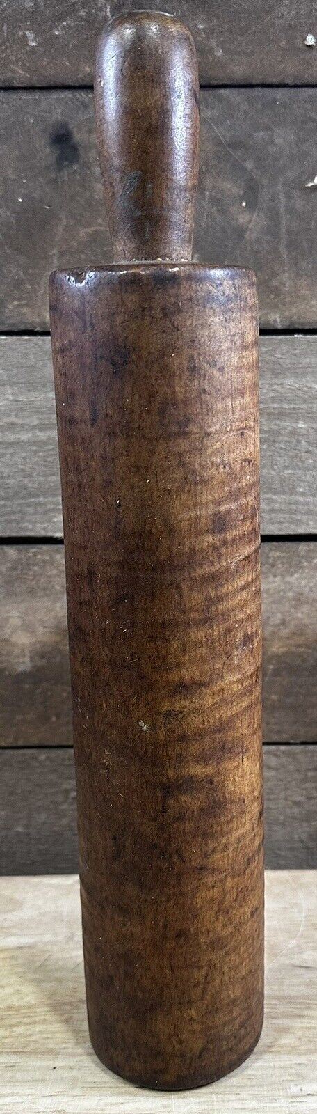 Vintage/Antique Wooden One Handed Rolling Pin 